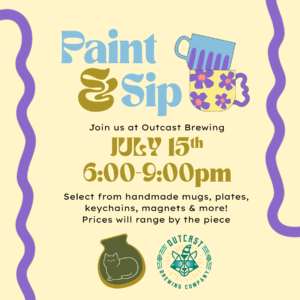 rsvp july 15th paint and sip night